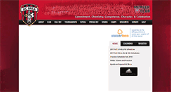 Desktop Screenshot of breasoccer.org